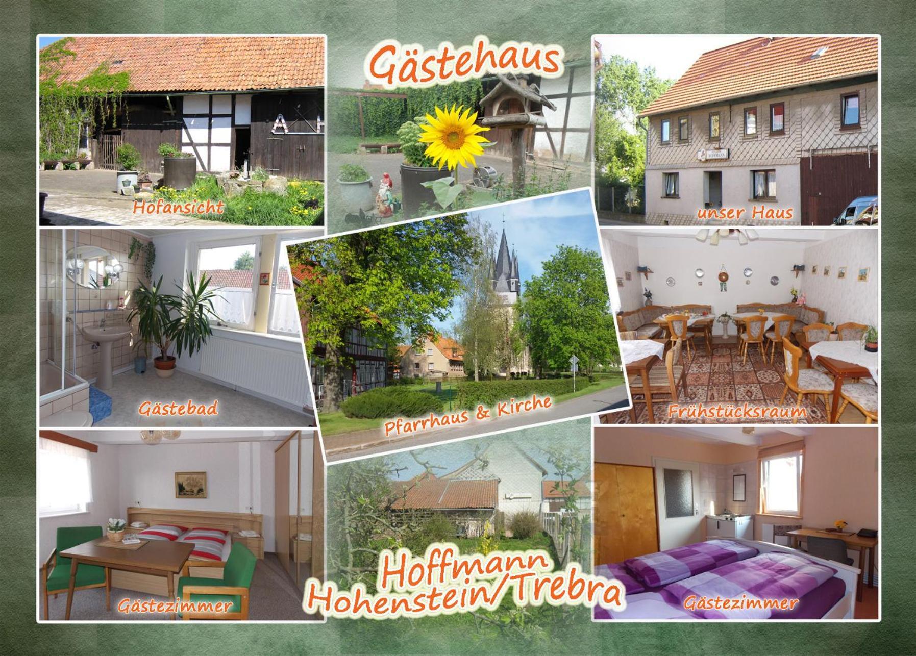 Pension Hoffmann Trebra Exterior photo